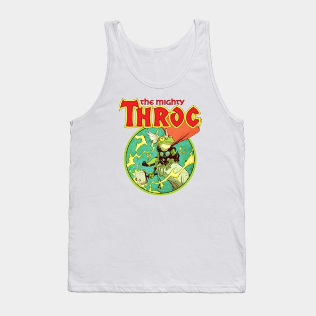 Frog of Thunder (Alt Print) Tank Top by Nerdology